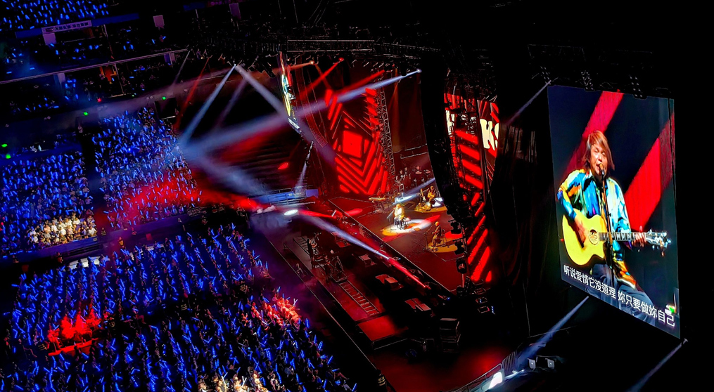 伍佰北京演唱会LED显示屏项目