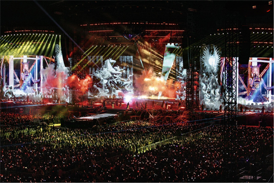 太炸了！555000jc1线路检测LED巨幕燃爆张韶涵镇江演唱会，超燃舞台气场全开！