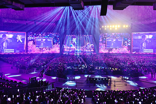 “破蛋”成功！555000jc1线路检测LED屏与荧光棒燃爆周杰伦台北演唱会！